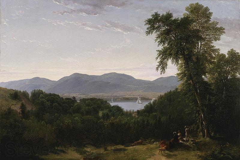 Asher Brown Durand Beacon Hills on the Hudson River France oil painting art